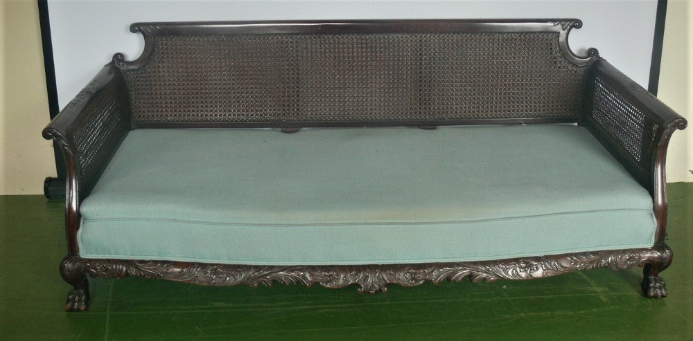 Double Bergere couch.