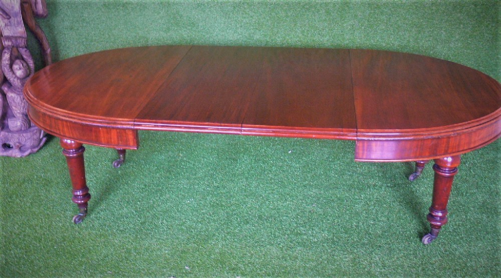 Victorian dining table.