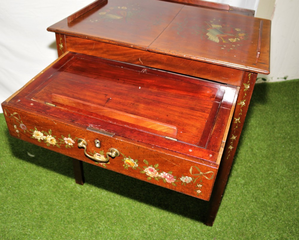 Metamorphic music table. View XVI