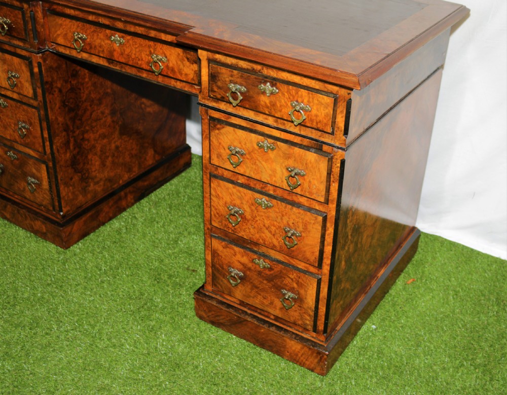 Aesthetic period walnut desk. View II