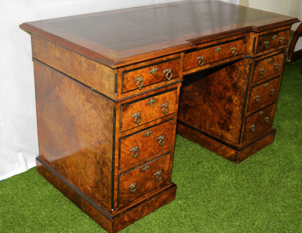 Aesthetic period walnut desk. View III