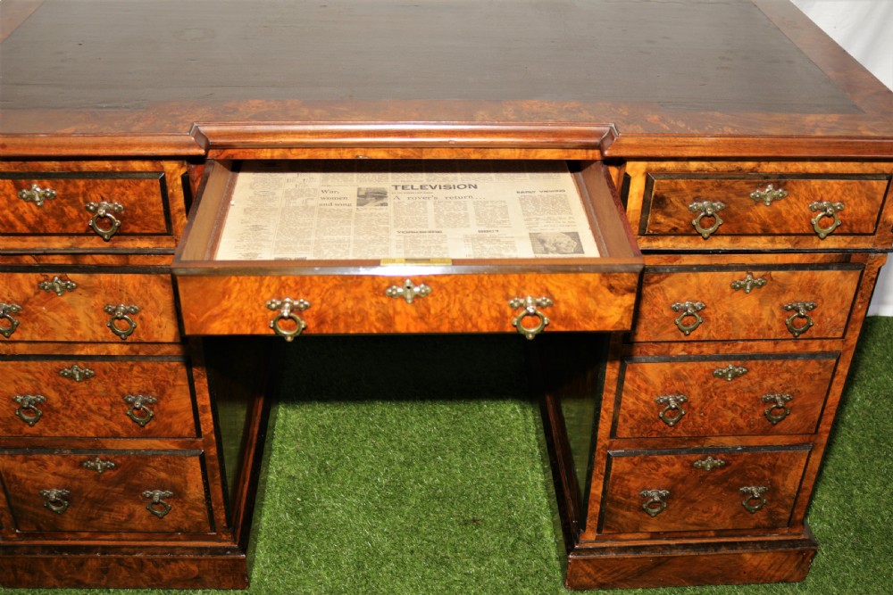 Aesthetic period walnut desk. View V