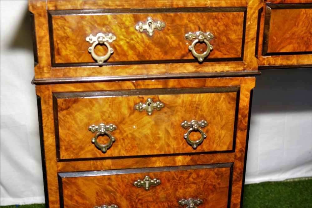 Aesthetic period walnut desk. View VII