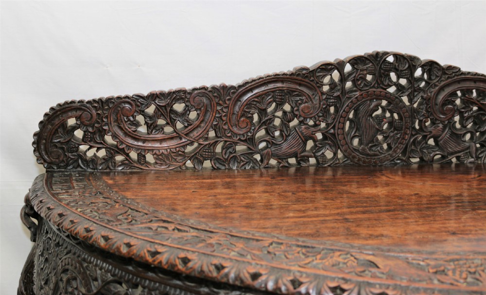  Carved side table View II
