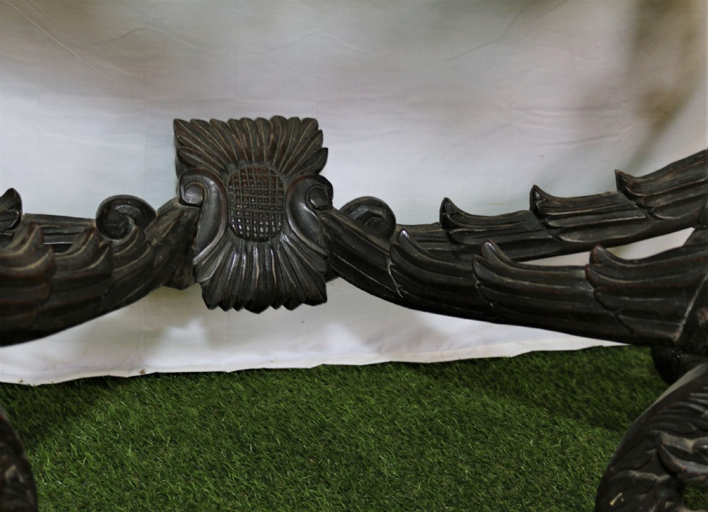  Carved side table View VI