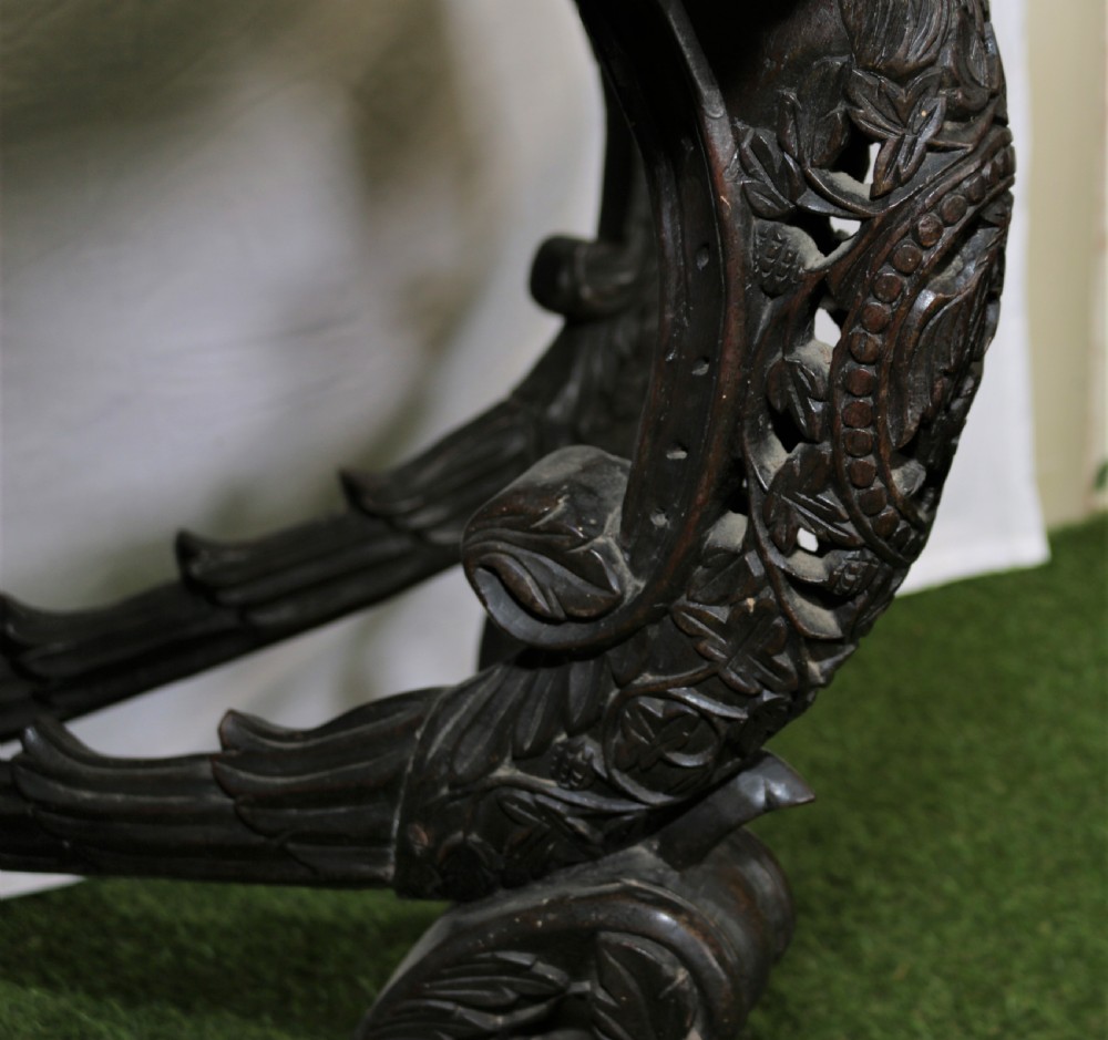  Carved side table View VIII