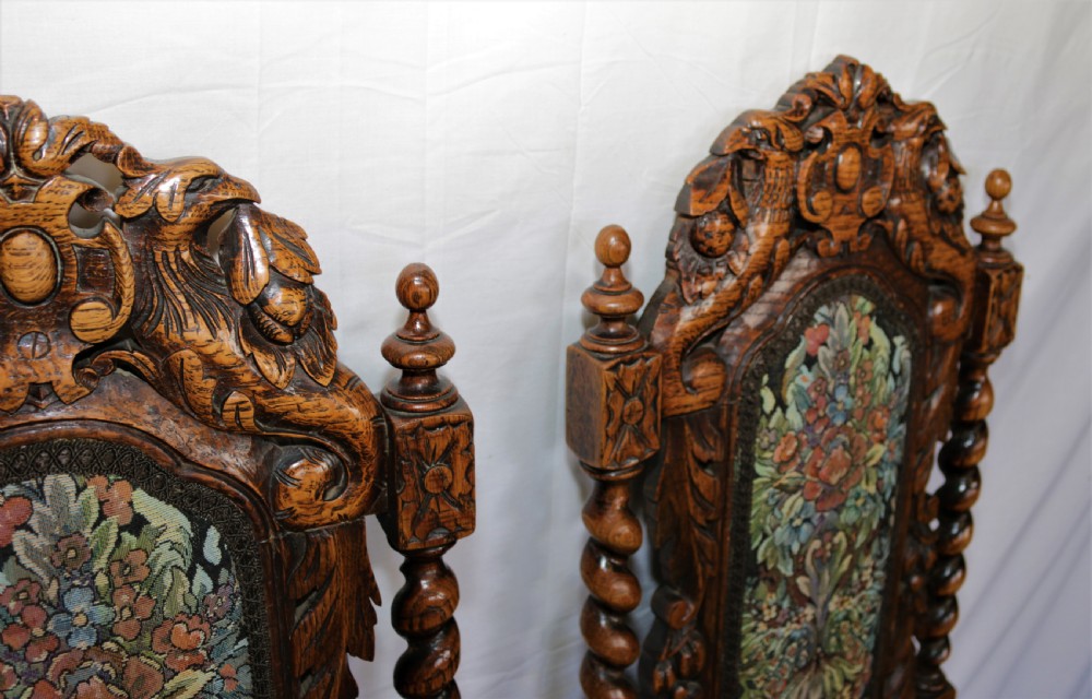 A pair Hall or side chairs View III
