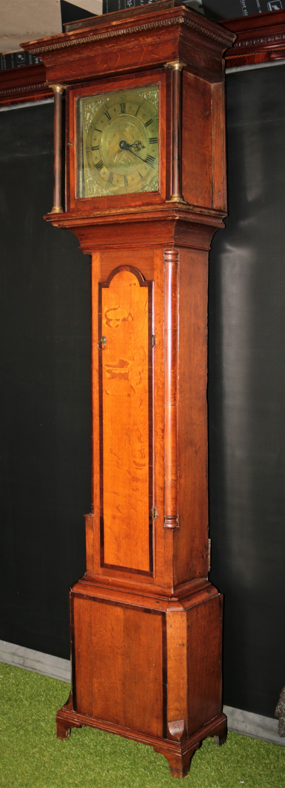 Oak Grandfarther clock