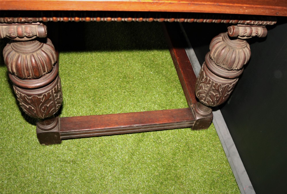 Oak Elizabethan  style table. View III