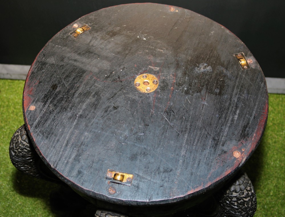 Anglo Indian carved table.  View IV