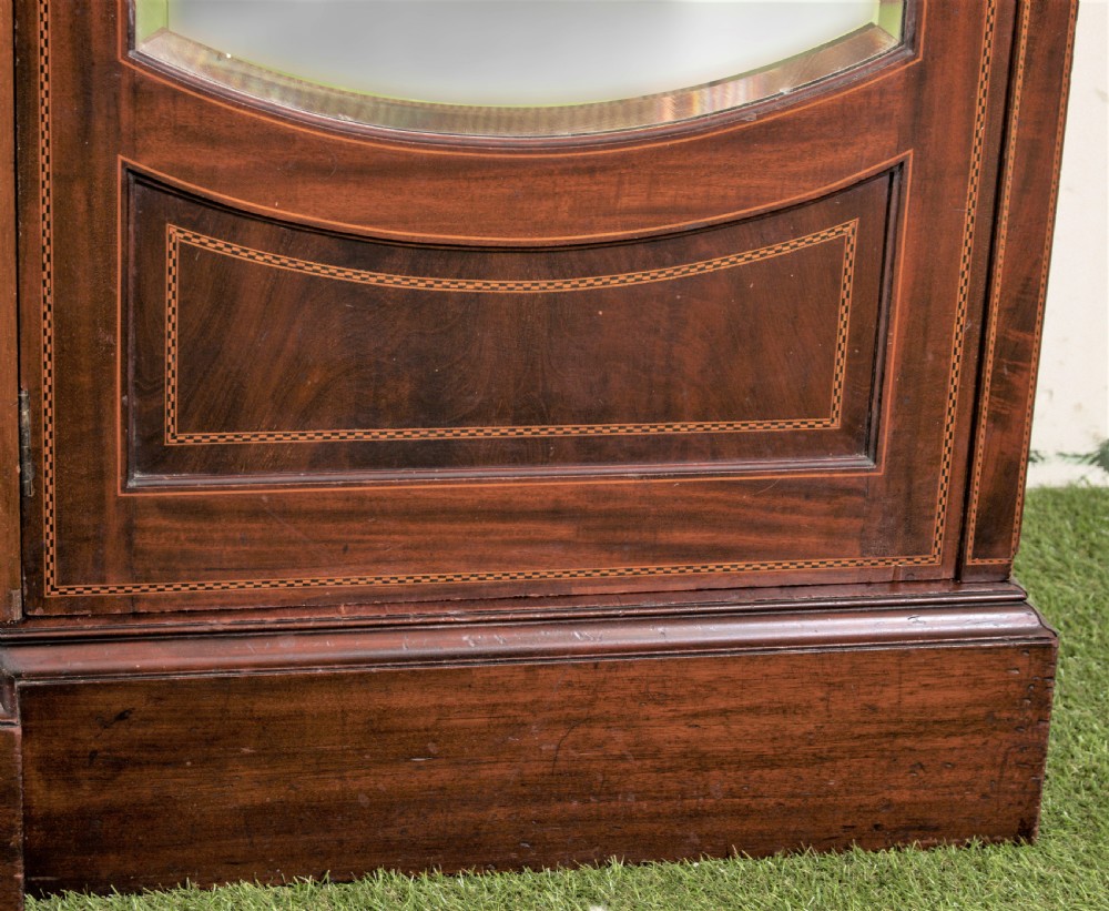 Edwardian inlaid wardrobe View IX