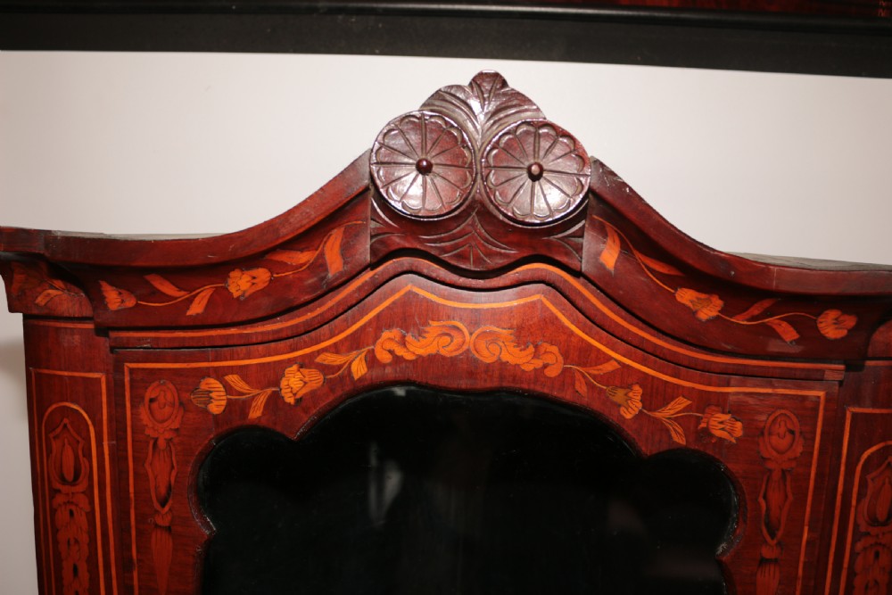 Dutch marqutery corner cabinet View V