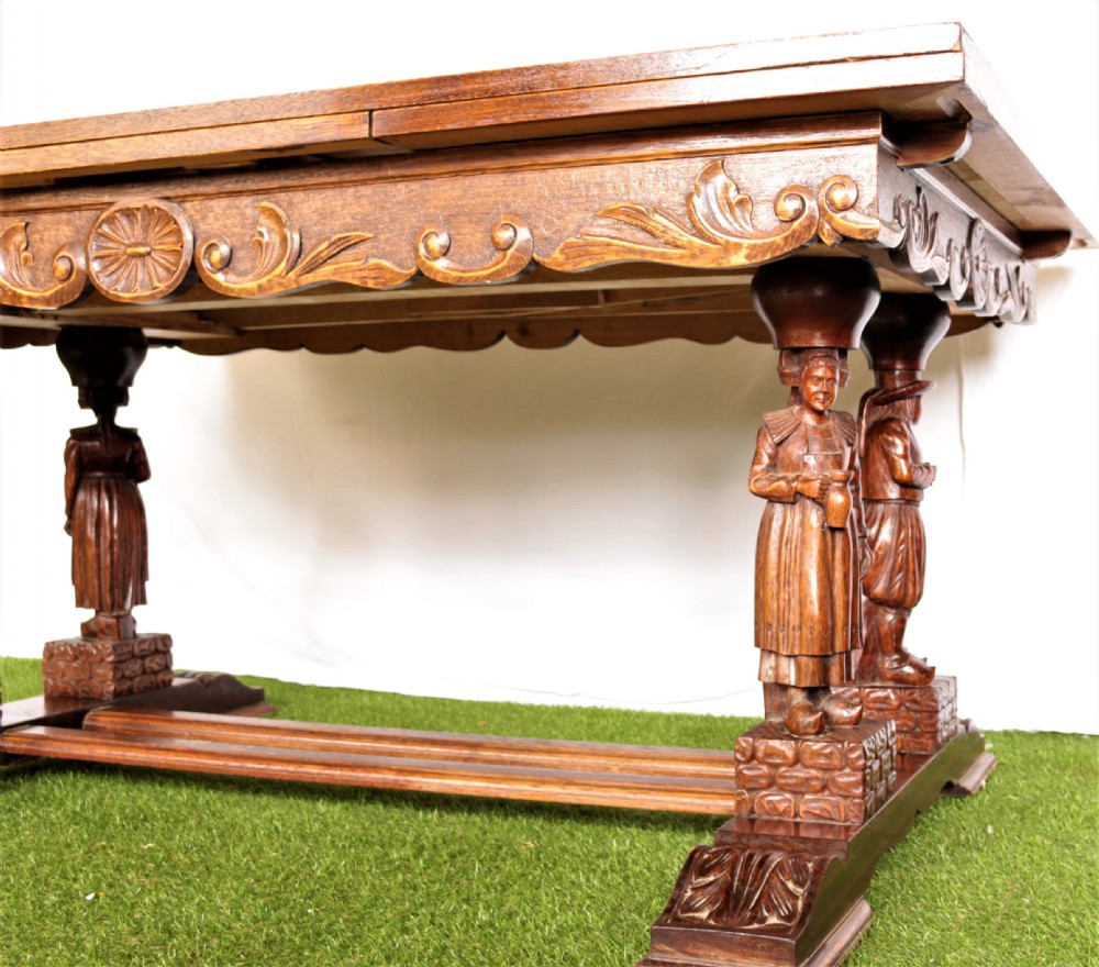 French dining table and 6 chairs. View VII