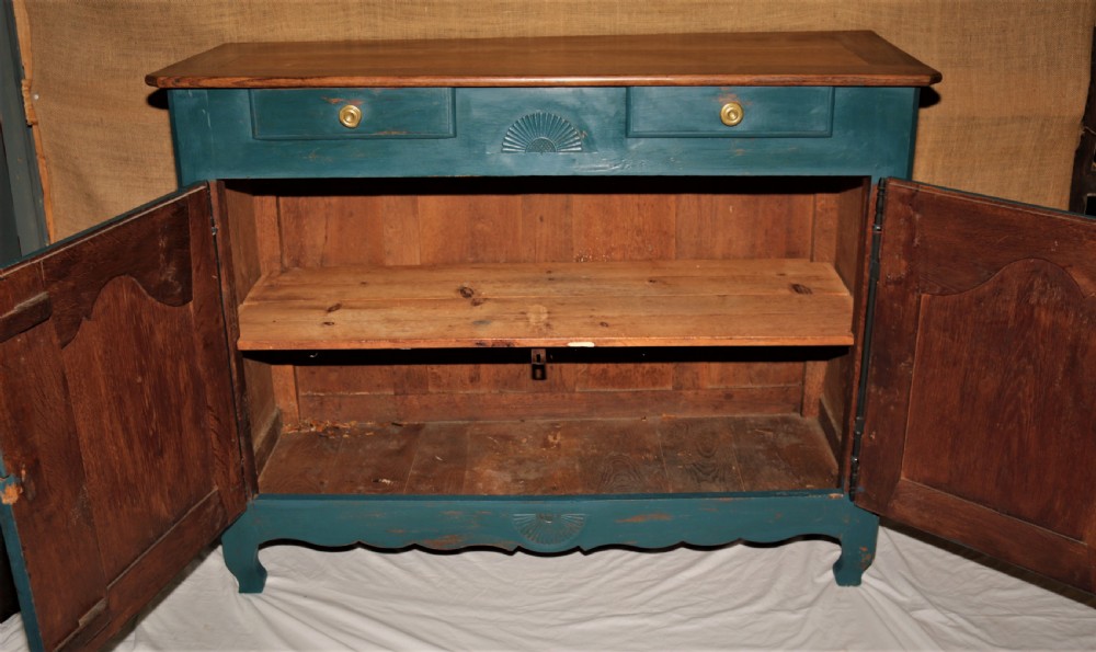 French provincial painted oak dresser circa 1850/60 View VI