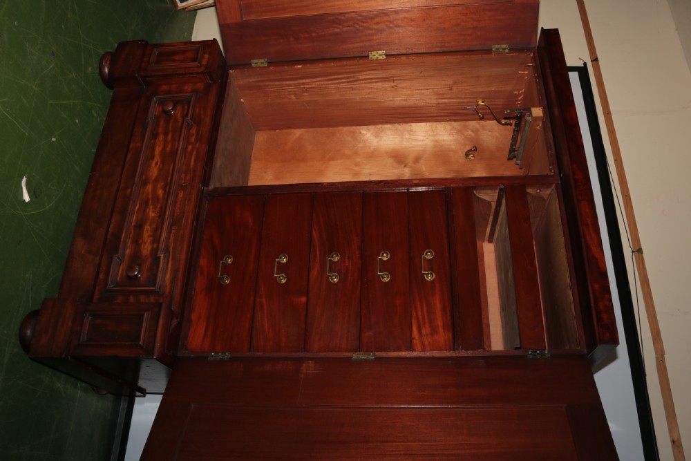 A Mahogany waredrobe. View VIII