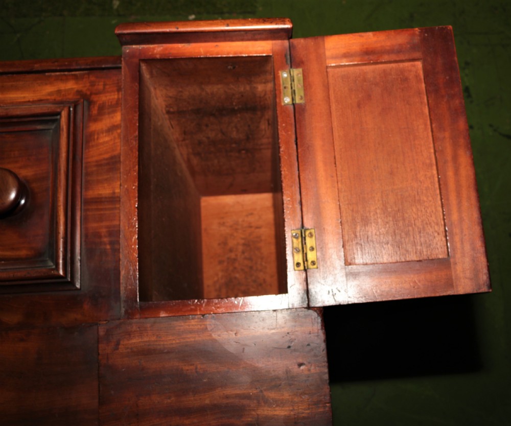 A Mahogany waredrobe. View IX