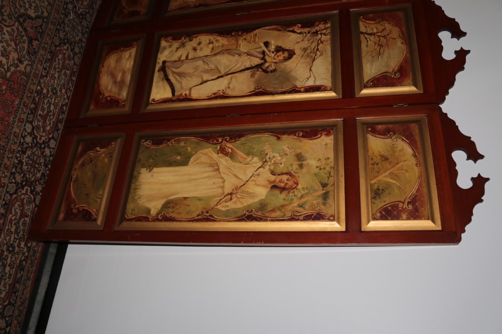 3 fold ladies dressing screen. View X