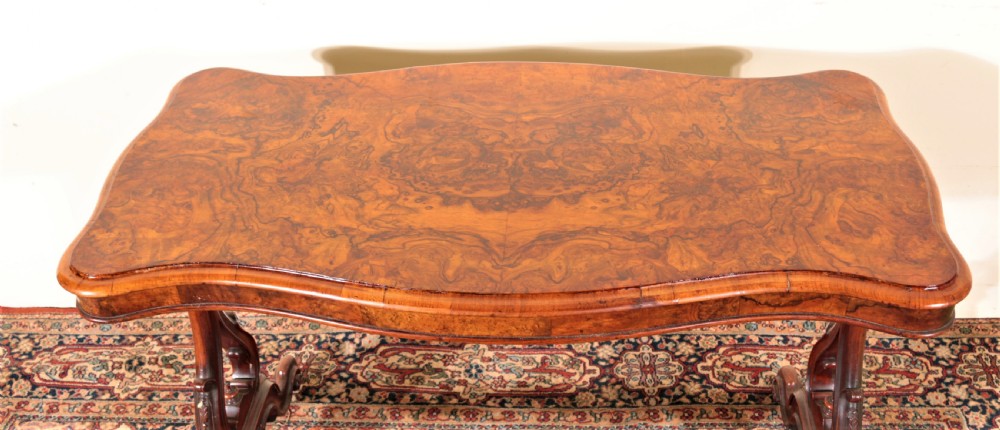 Victorian walnut table View VI