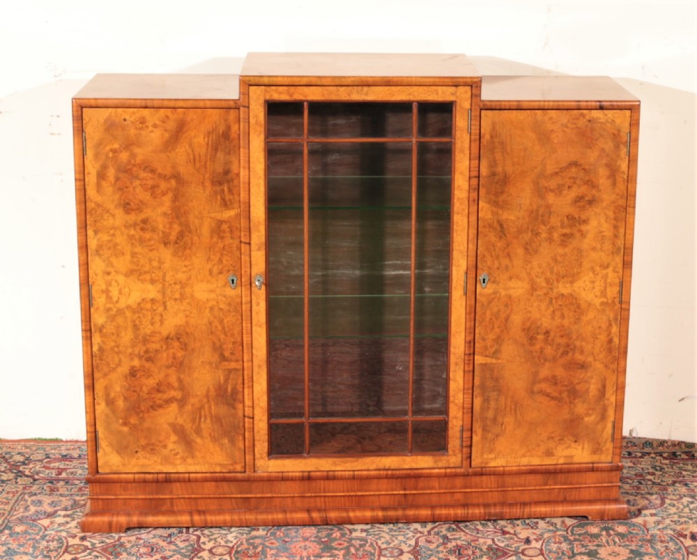 Deca walnut cabinet.