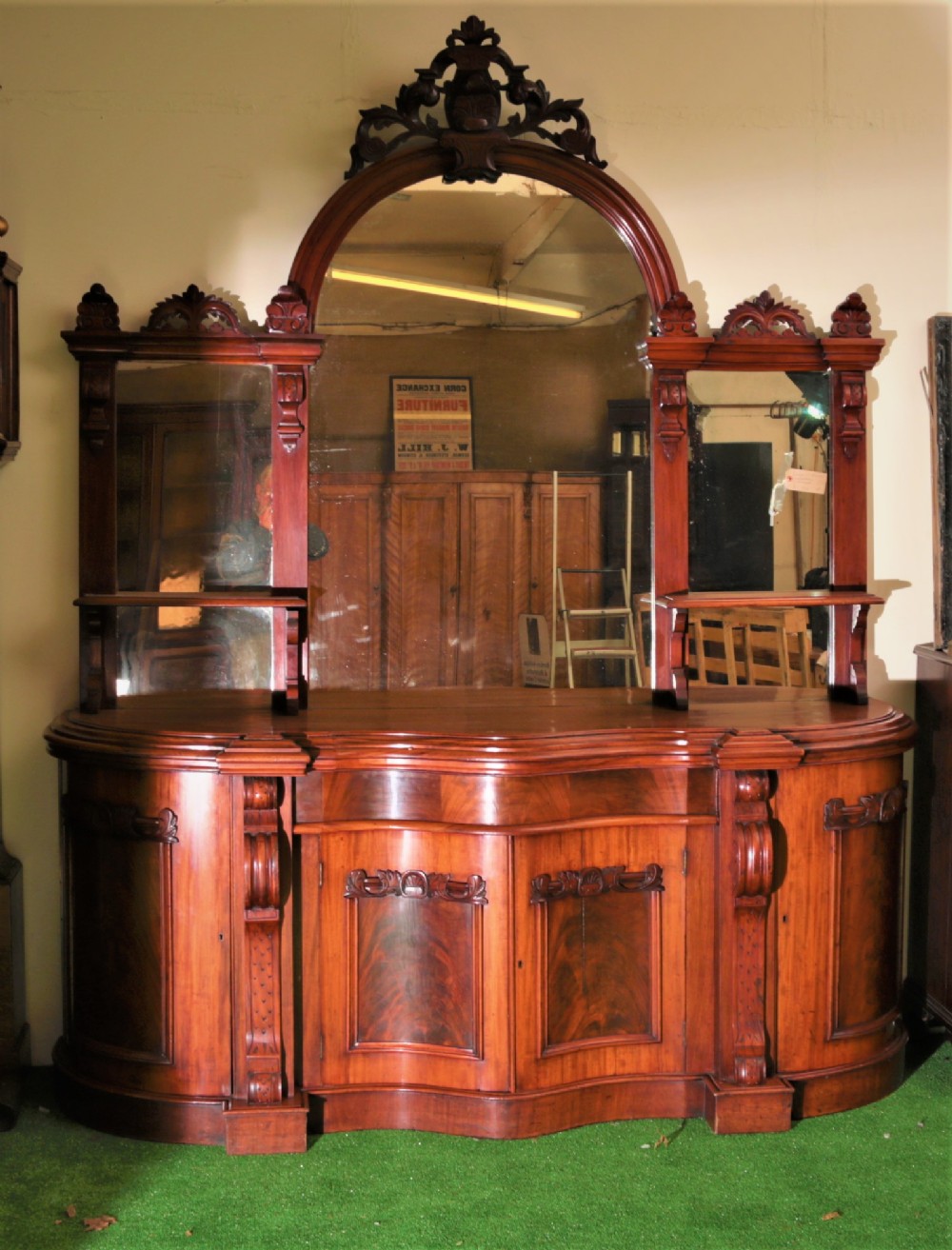 Large Victorian sideboard