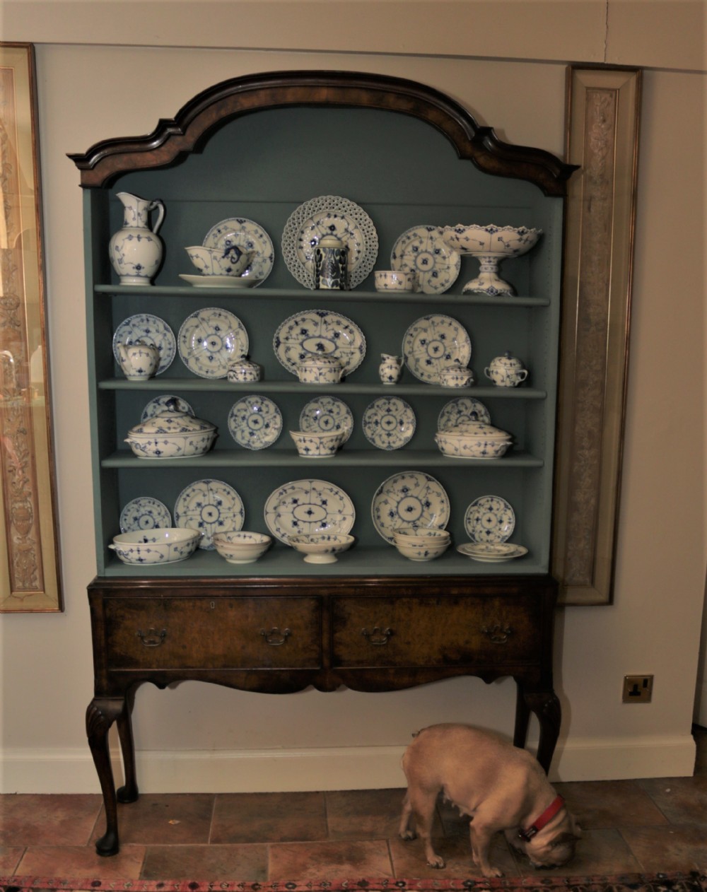 Walnut bookcase 1910