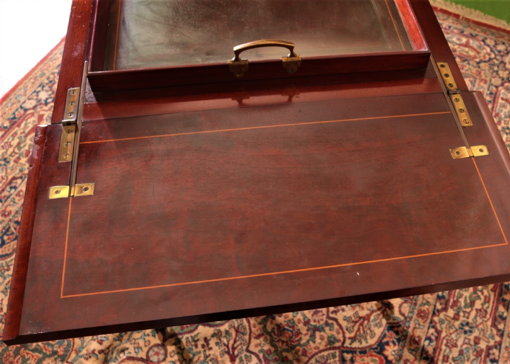 Edwardian metamorphic drinks table. View XIII