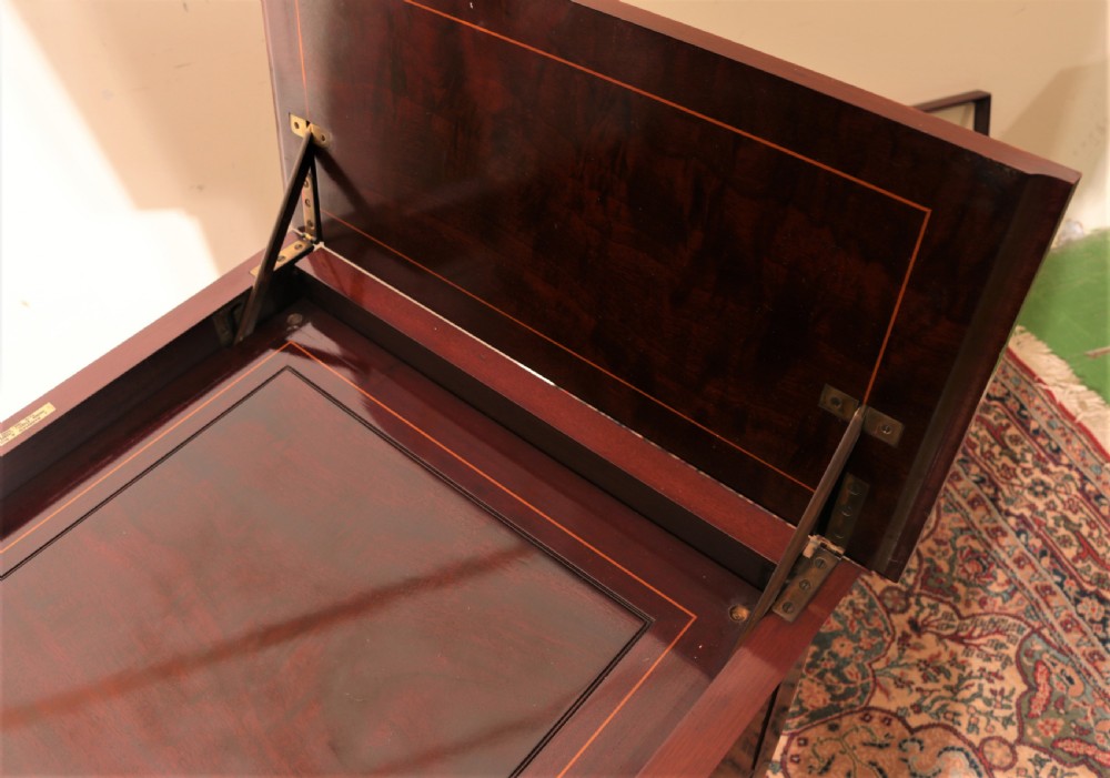 Edwardian metamorphic drinks table. View XIV