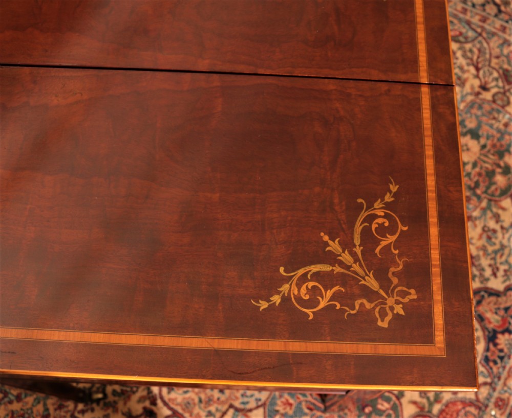 Edwardian metamorphic drinks table. View XV