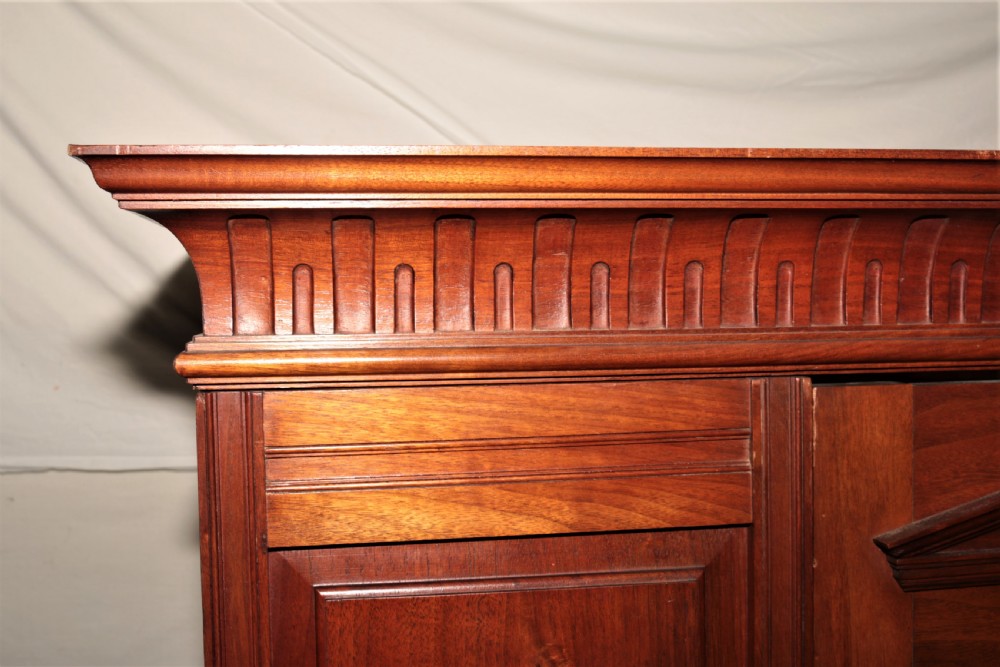 Late Victorian wardrobe. View VI
