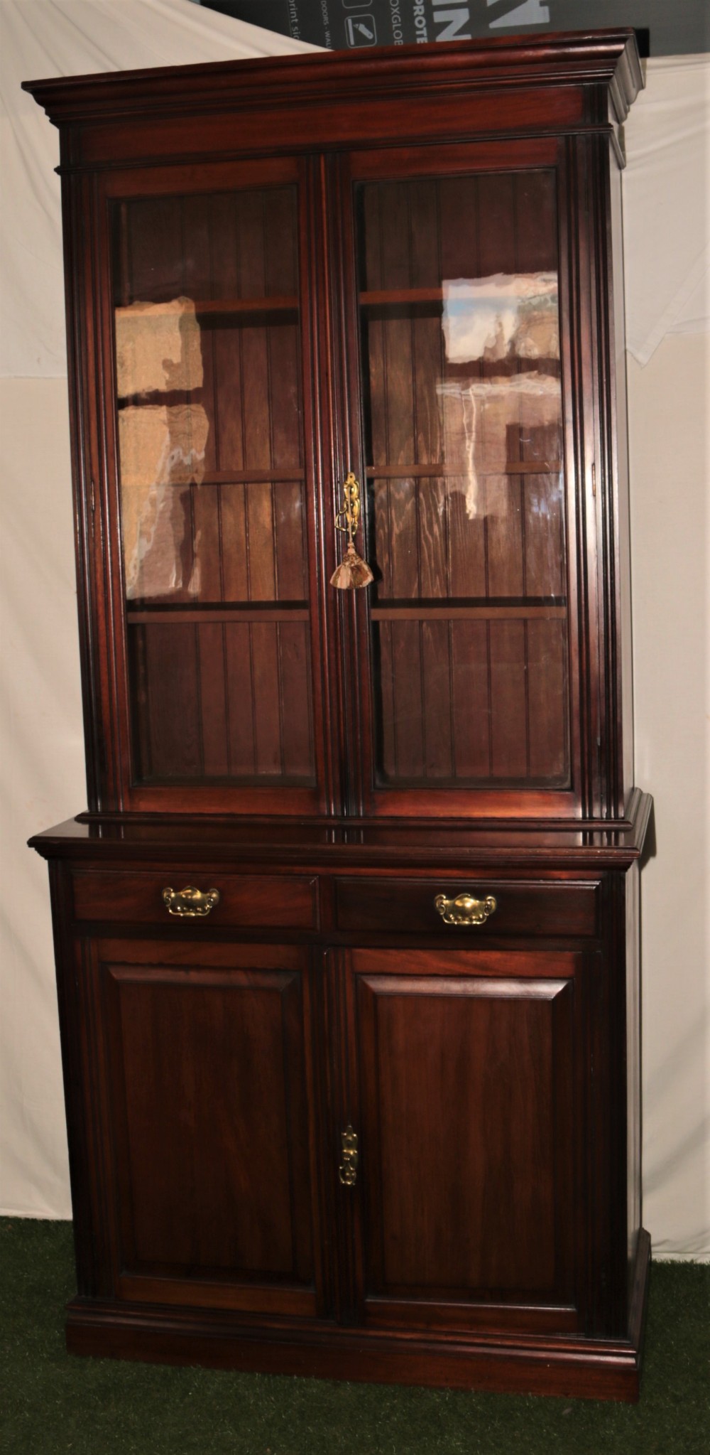 Victorian Mahogany Bookcase 