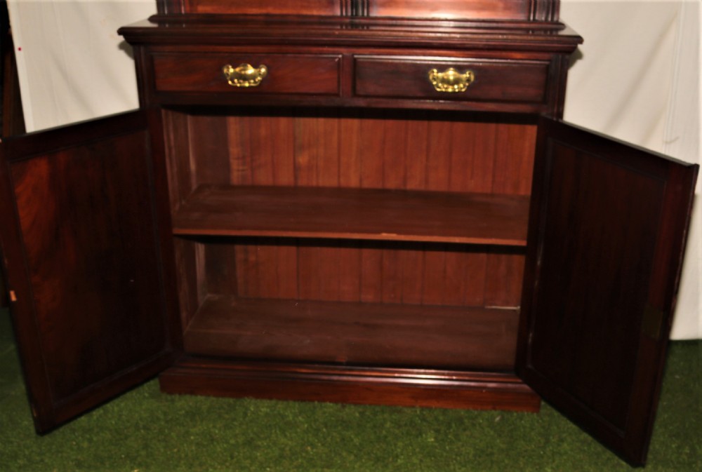Victorian Mahogany Bookcase  View VI