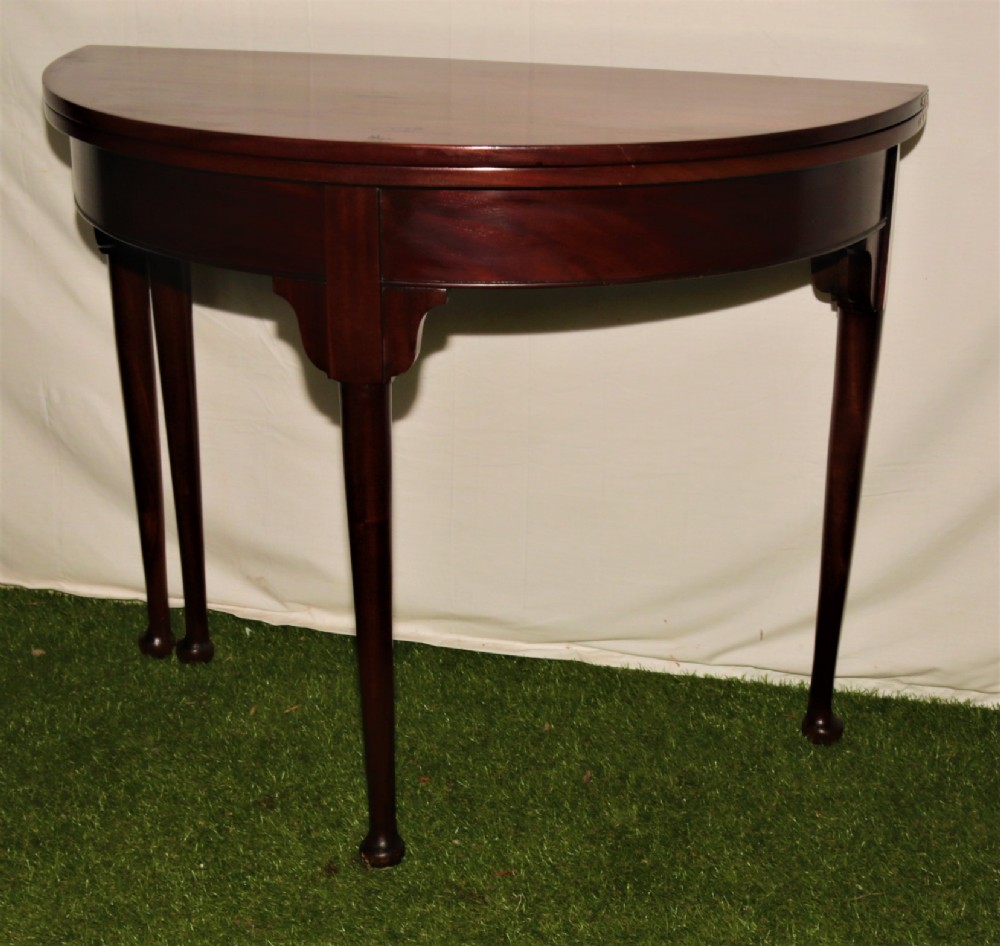 Edwardian mahogany tea table.