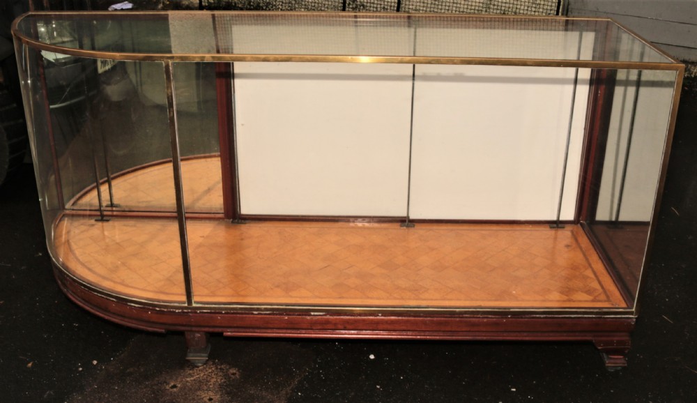 Edwardian shop cabinet.