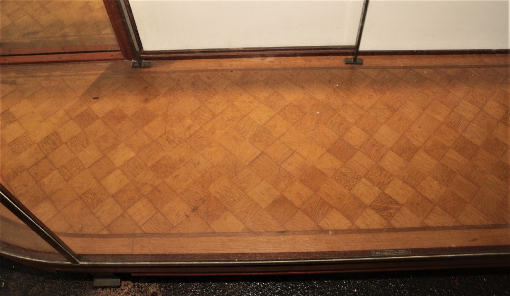 Edwardian shop cabinet. View II