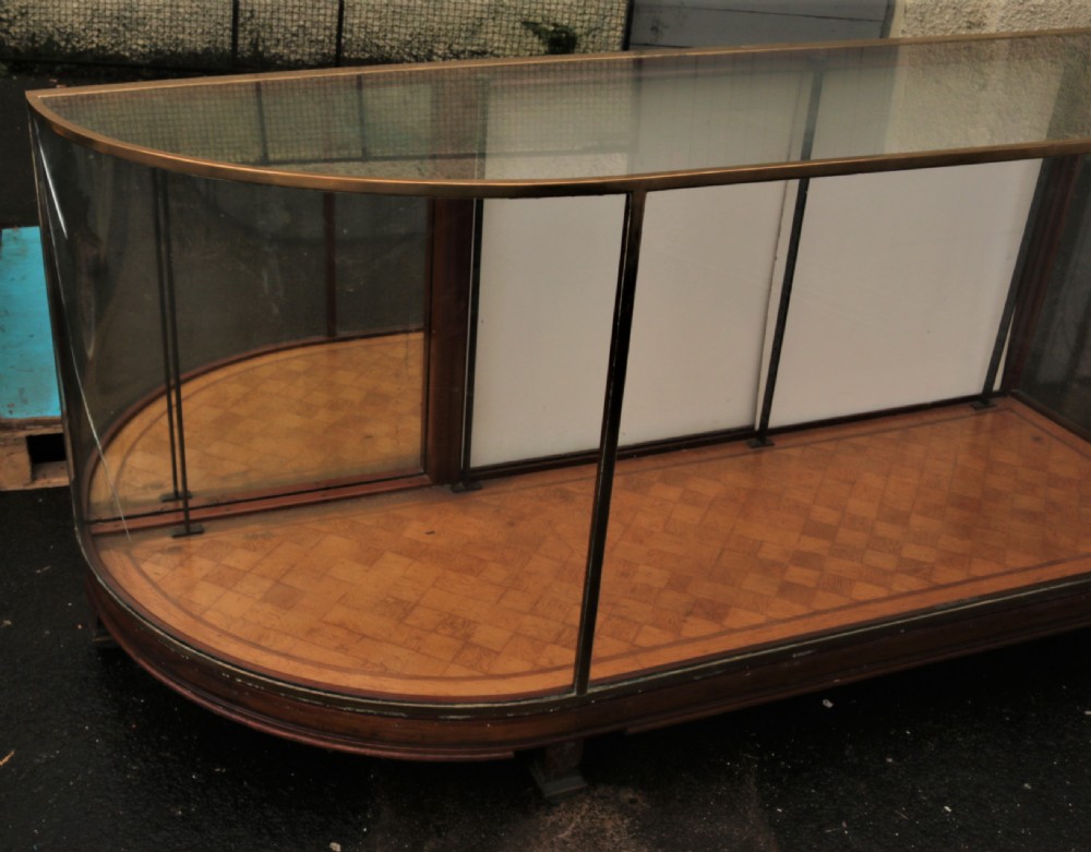 Edwardian shop cabinet. View III