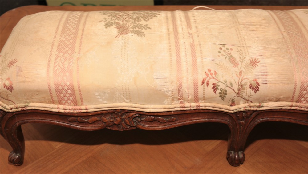 Victorian double foot stool. View II