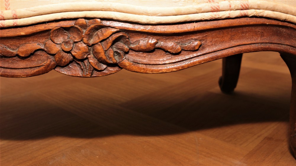 Victorian double foot stool. View VII