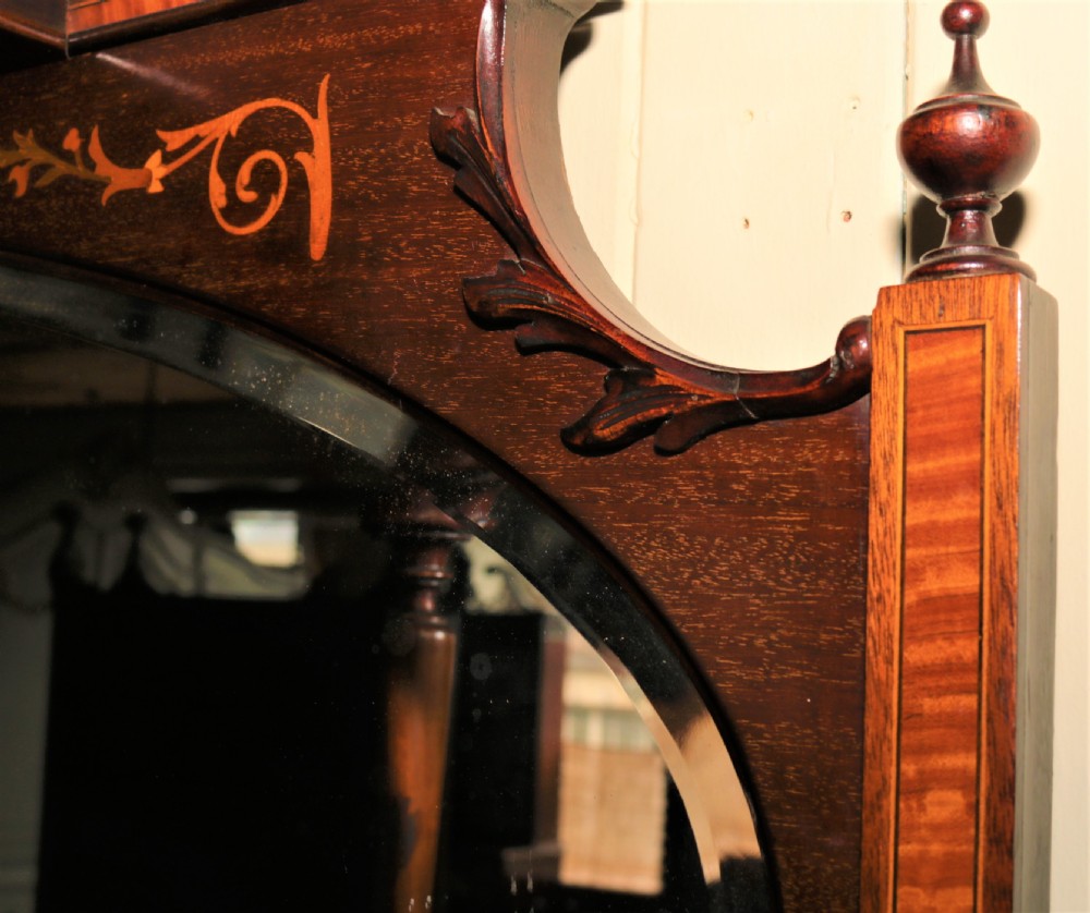 Edwardian display cabinet. View VIII