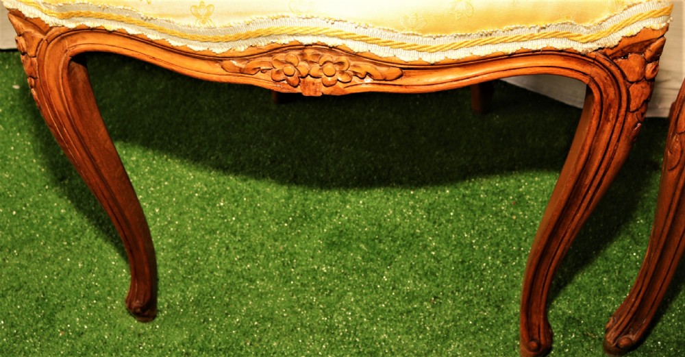 Set 4 French Bergere back chairs . View VIII