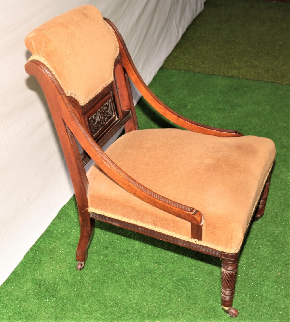 Victorian bedroom chair.