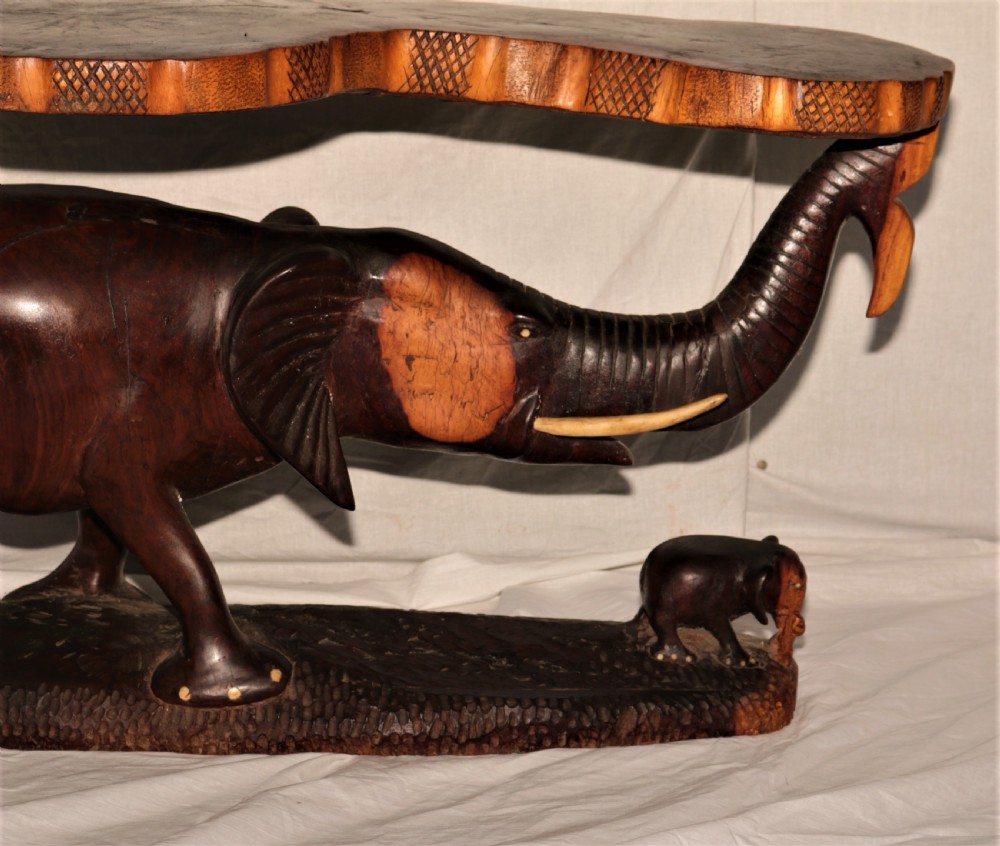 Elephant side table. View III