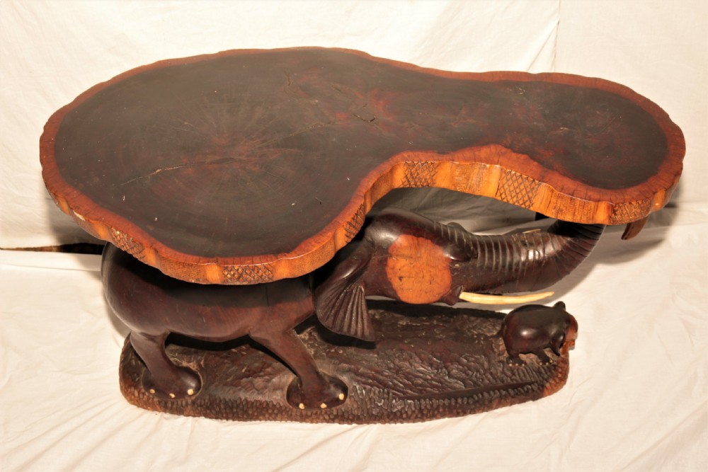 Elephant side table. View IV