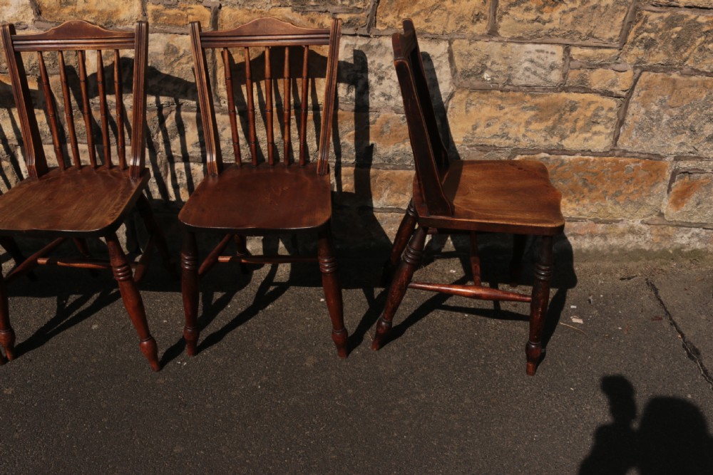 A set of 4 kitchen chairs. View III