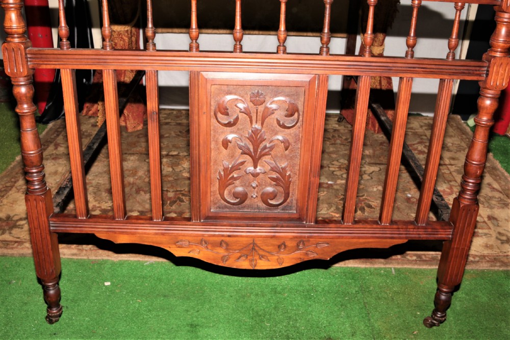 Wonderful late Victorian bed. View II