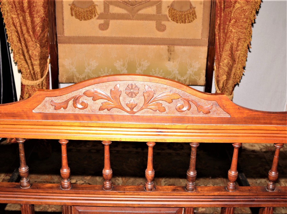 Wonderful late Victorian bed. View III