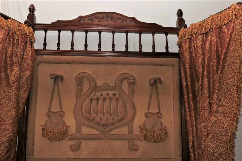 Wonderful late Victorian bed. View VI