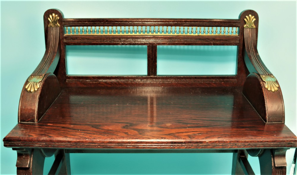 Shoolbred hall stool. View VI