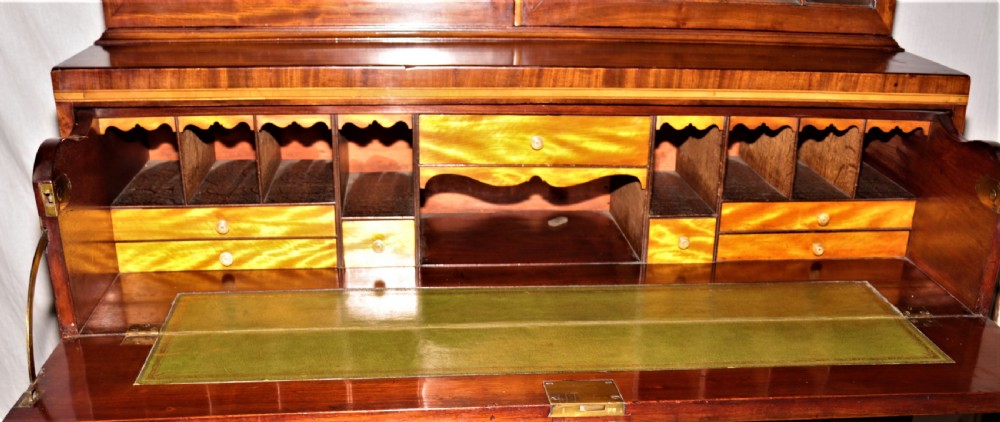 Regency secretaire bookcase. View IV