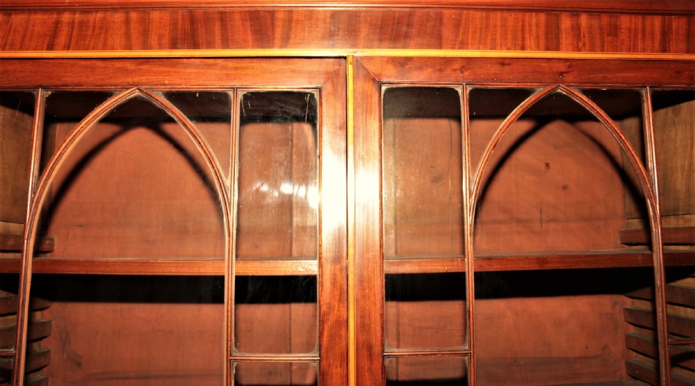 Regency secretaire bookcase. View VII