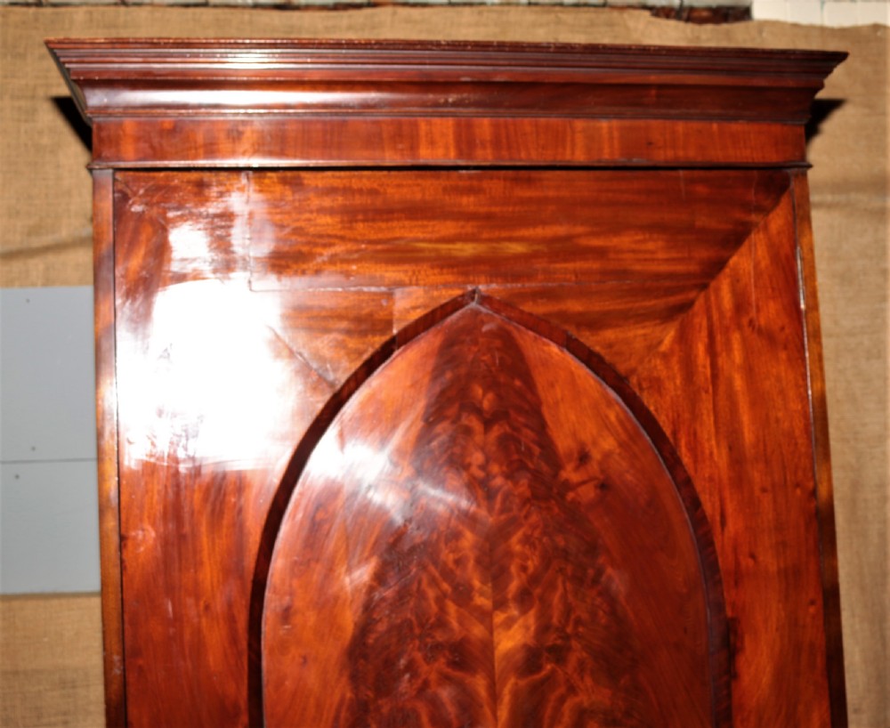 Victorian mahogany cupboard. View III